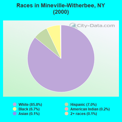 Races in Mineville-Witherbee, NY (2000)