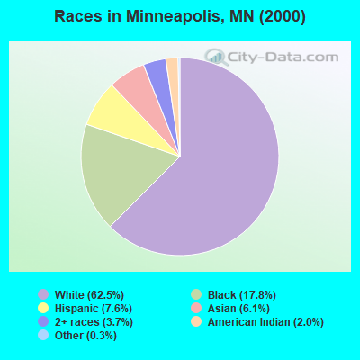 Races in Minneapolis, MN (2000)