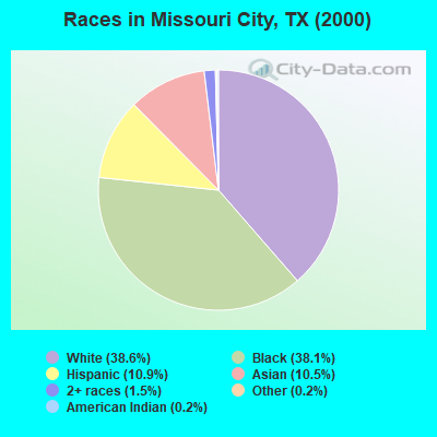Races in Missouri City, TX (2000)