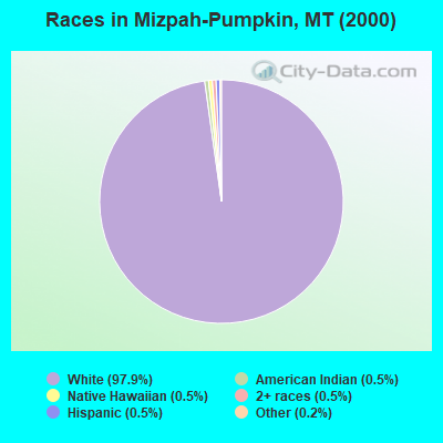 Races in Mizpah-Pumpkin, MT (2000)