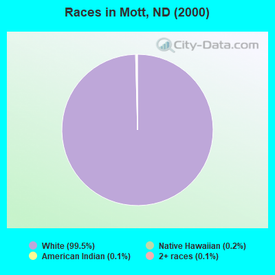 Races in Mott, ND (2000)