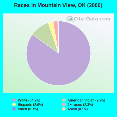 Races in Mountain View, OK (2000)