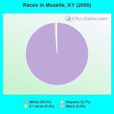 Races in Mozelle, KY (2000)