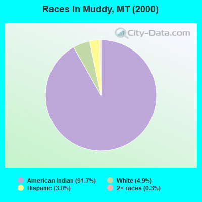 Races in Muddy, MT (2000)