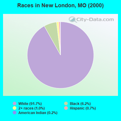 Races in New London, MO (2000)