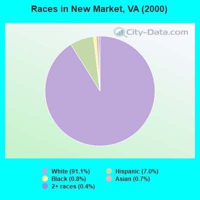 Races in New Market, VA (2000)