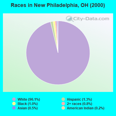 Races in New Philadelphia, OH (2000)
