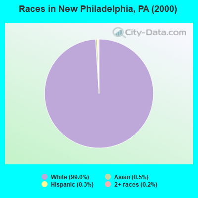 Races in New Philadelphia, PA (2000)