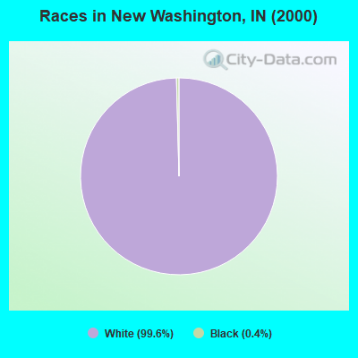 Races in New Washington, IN (2000)