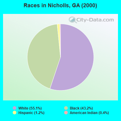 Races in Nicholls, GA (2000)