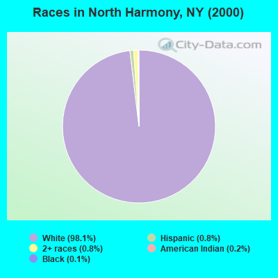Races in North Harmony, NY (2000)