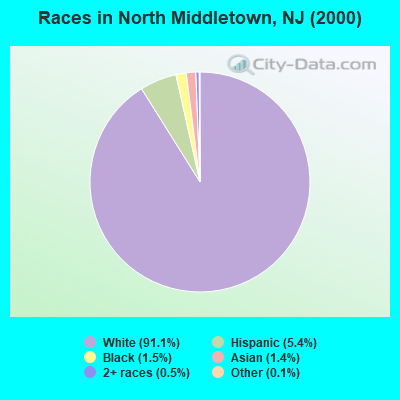 Races in North Middletown, NJ (2000)