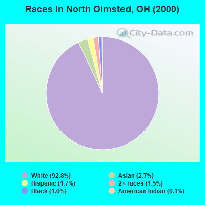 Races in North Olmsted, OH (2000)