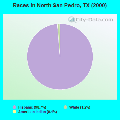 Races in North San Pedro, TX (2000)