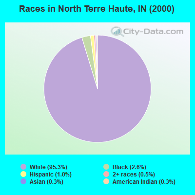 Races in North Terre Haute, IN (2000)