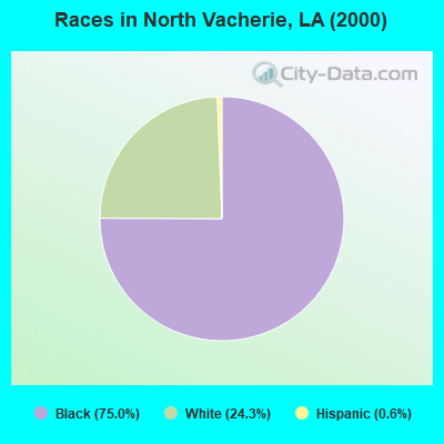 Races in North Vacherie, LA (2000)