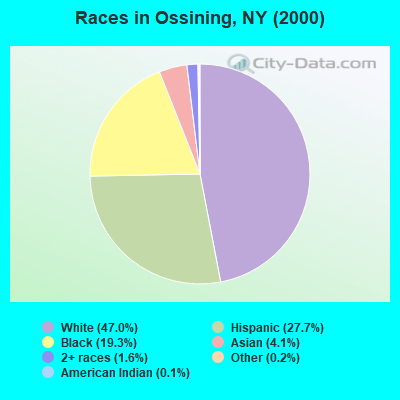 Races in Ossining, NY (2000)