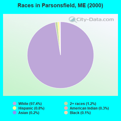 Races in Parsonsfield, ME (2000)