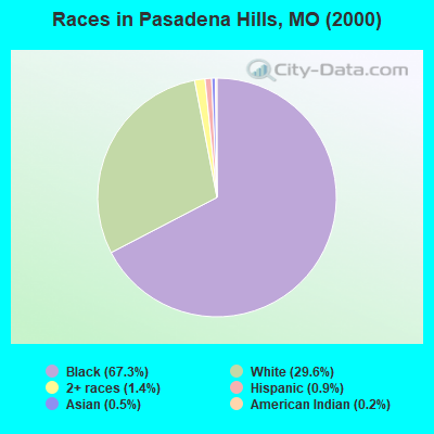 Races in Pasadena Hills, MO (2000)