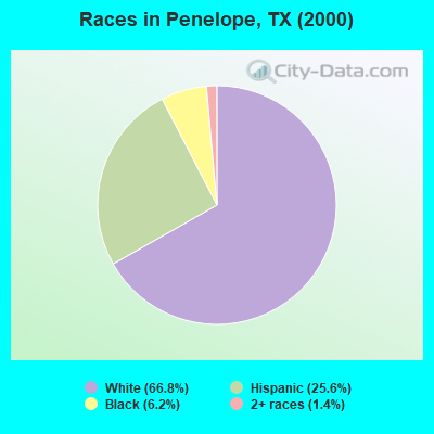 Races in Penelope, TX (2000)
