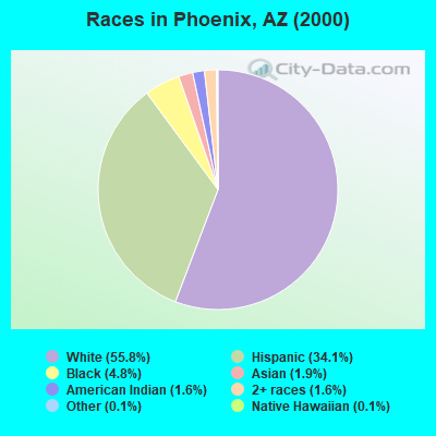 Races in Phoenix, AZ (2000)