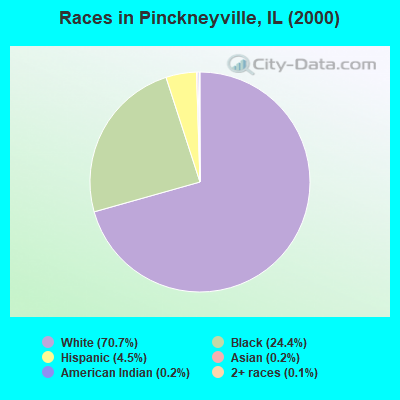 Races in Pinckneyville, IL (2000)