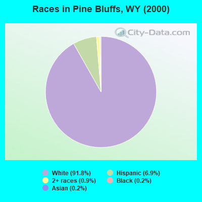 Races in Pine Bluffs, WY (2000)
