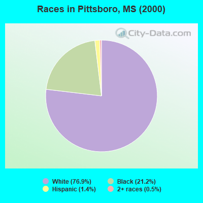 Races in Pittsboro, MS (2000)