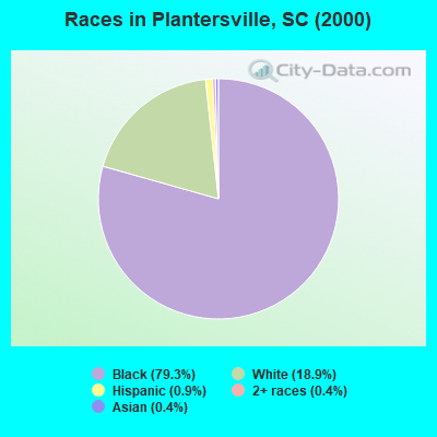Races in Plantersville, SC (2000)