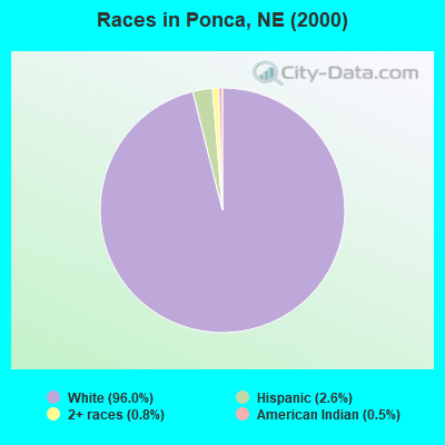 Races in Ponca, NE (2000)