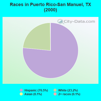 Races in Puerto Rico-San Manuel, TX (2000)