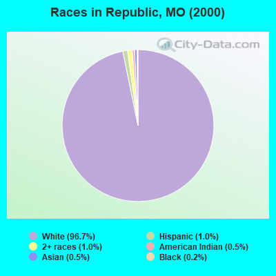 Races in Republic, MO (2000)