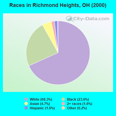 Races in Richmond Heights, OH (2000)
