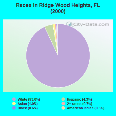 Races in Ridge Wood Heights, FL (2000)