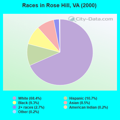 Races in Rose Hill, VA (2000)