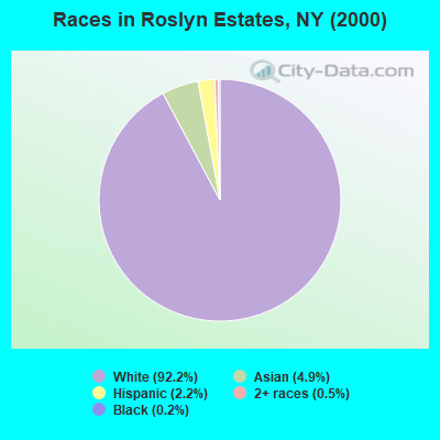 Races in Roslyn Estates, NY (2000)