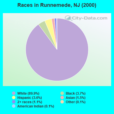 Races in Runnemede, NJ (2000)