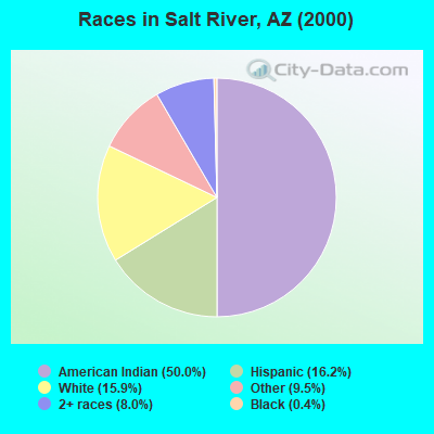 Races in Salt River, AZ (2000)