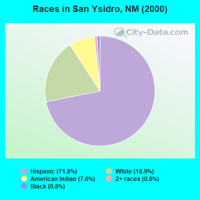 Races in San Ysidro, NM (2000)