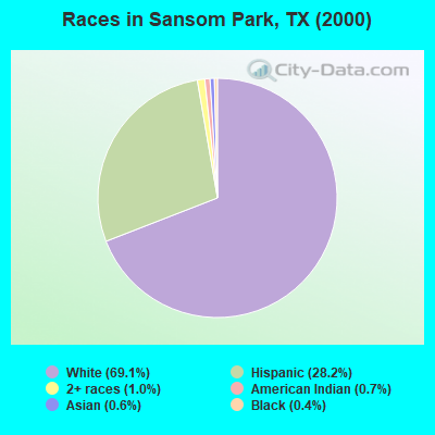 Races in Sansom Park, TX (2000)