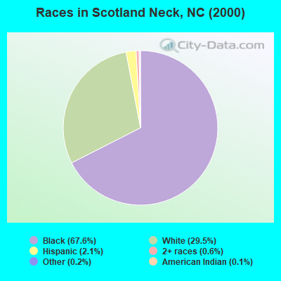 Races in Scotland Neck, NC (2000)