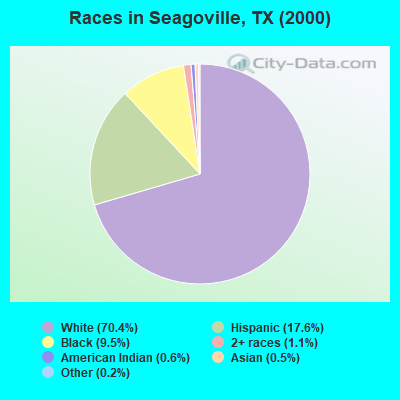 Races in Seagoville, TX (2000)