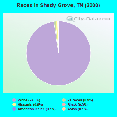 Races in Shady Grove, TN (2000)