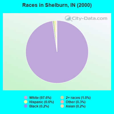 Races in Shelburn, IN (2000)