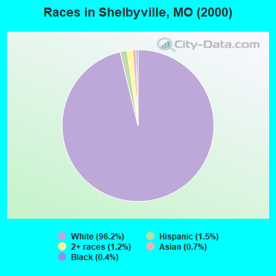 Races in Shelbyville, MO (2000)