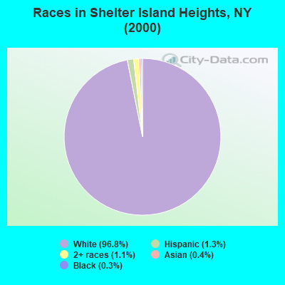 Races in Shelter Island Heights, NY (2000)