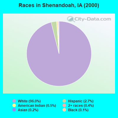 Races in Shenandoah, IA (2000)