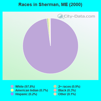 Races in Sherman, ME (2000)