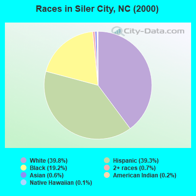 Races in Siler City, NC (2000)