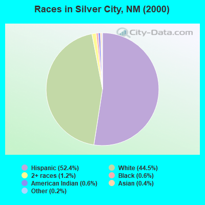Races in Silver City, NM (2000)